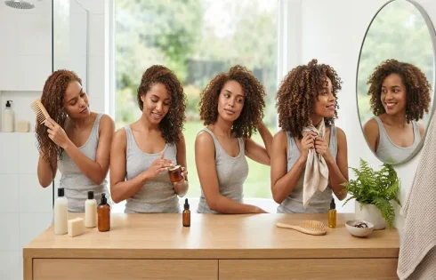 Minimalist Low Maintenance Hair Care Routine for Healthy Natural Hair
